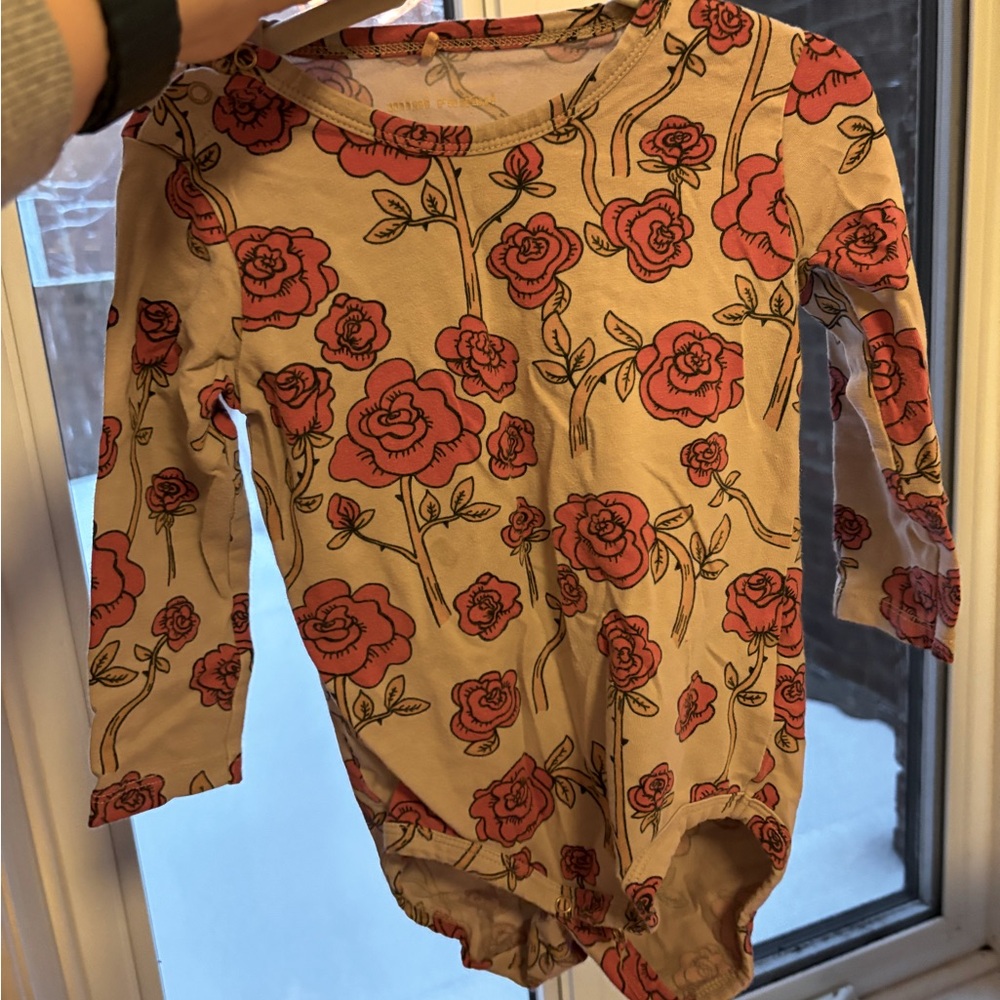 Mini Rodini 🌹 Roses bodysuit